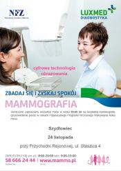 Bezpłatne badania dla kobiet w Szydłowcu 